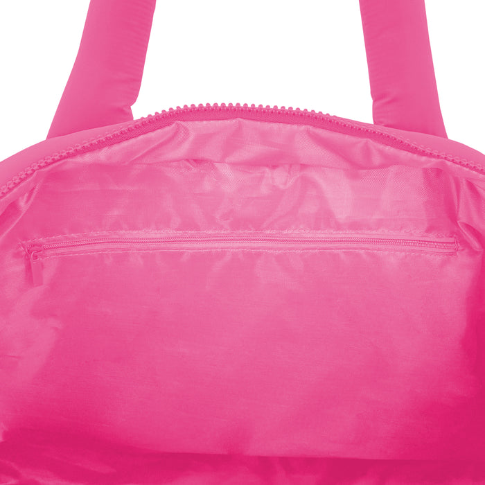 THE CLOUD DUFFLE - NEON PINK