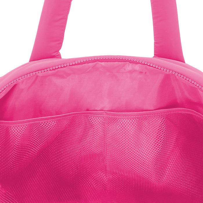 THE CLOUD DUFFLE - NEON PINK