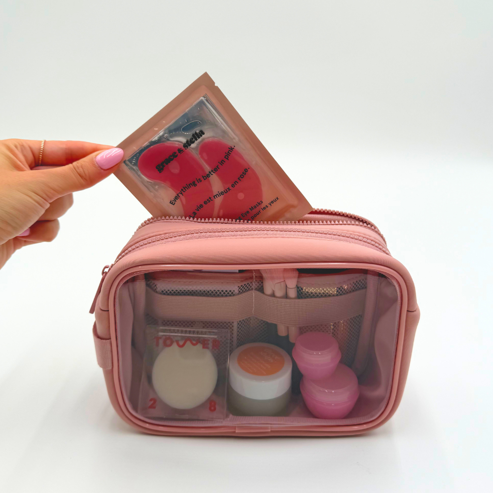 DOUBLE ZIPPER CLARITY CASE