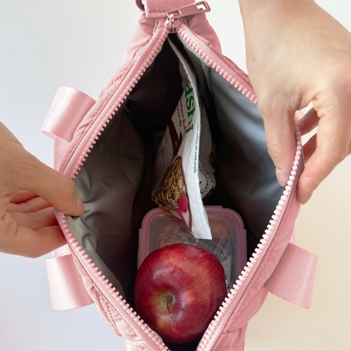 LUNCH BAG WITH REMOVABLE SHOULDER STRAP
