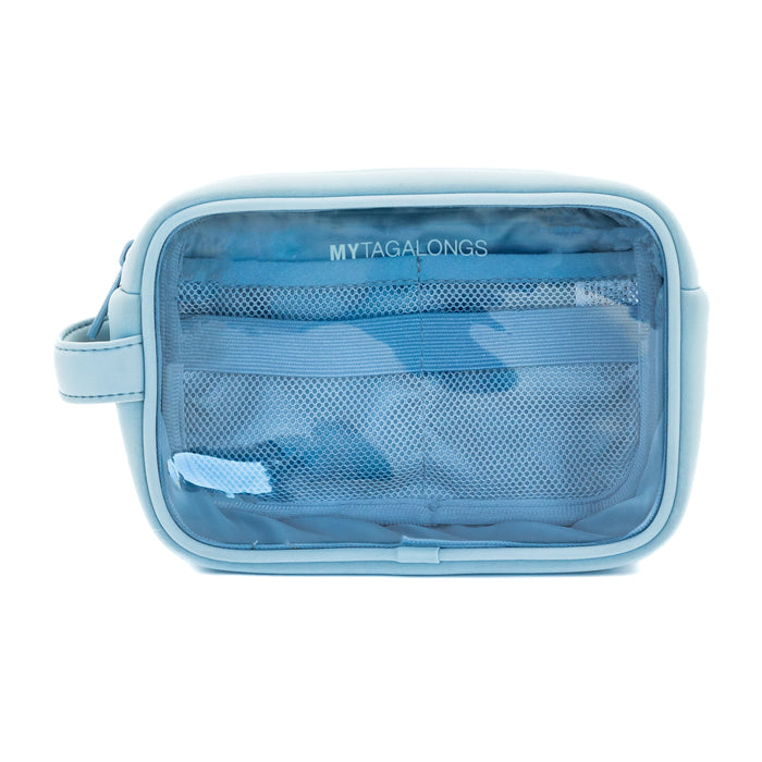 Convenient blue charger pouch made of neoprene
