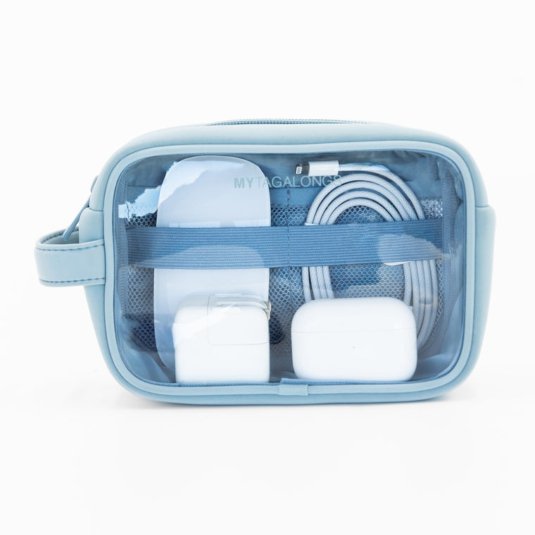 THE CLEAR CABLE ORGANIZER - ARCTIC ICE