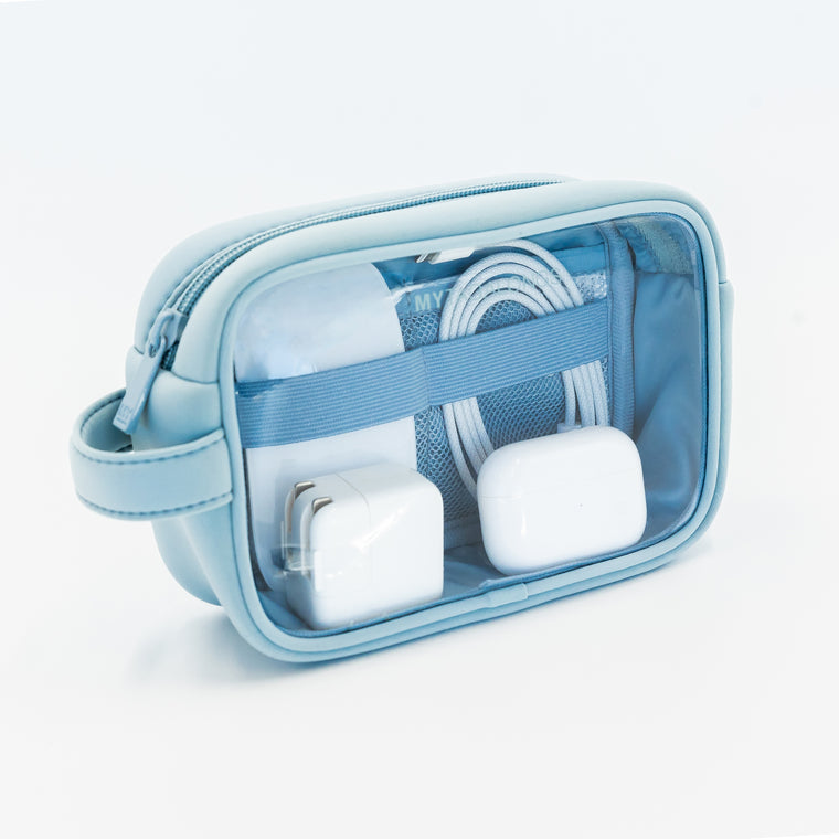 THE CLEAR CABLE ORGANIZER - ARCTIC ICE