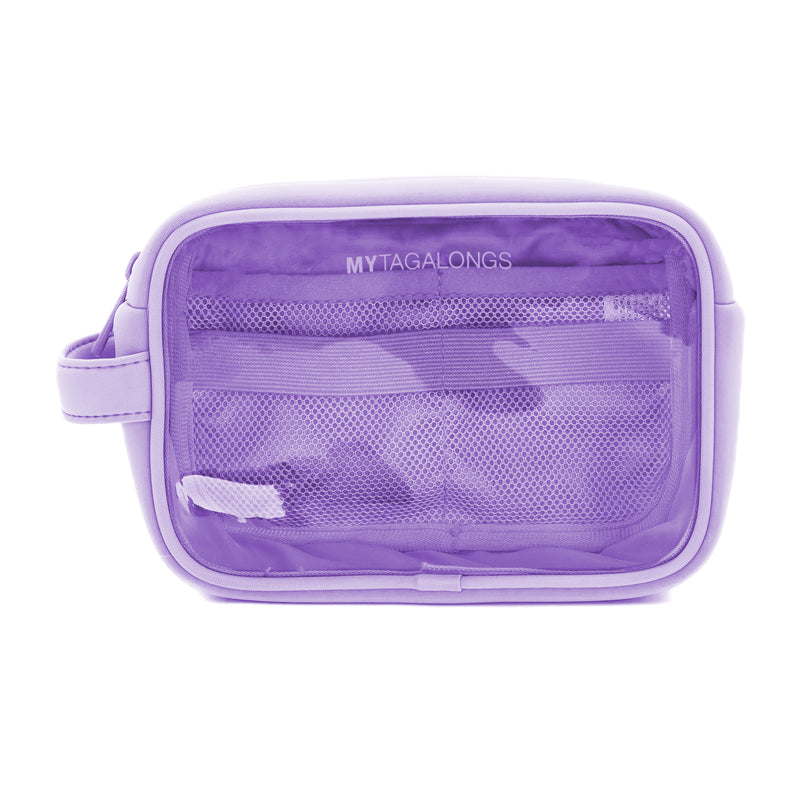 Convenient purple charger pouch made of neoprene