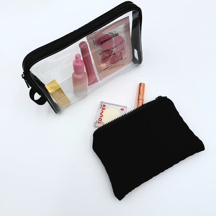 CLEAR POUCH WITH INSERT