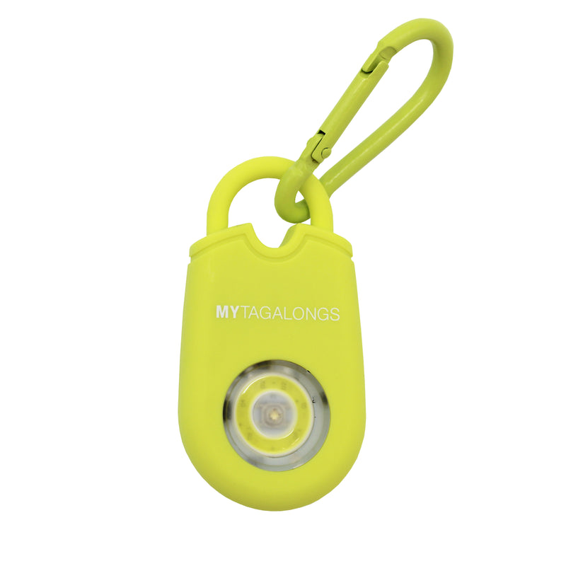 Lime portable safety alarm keychain