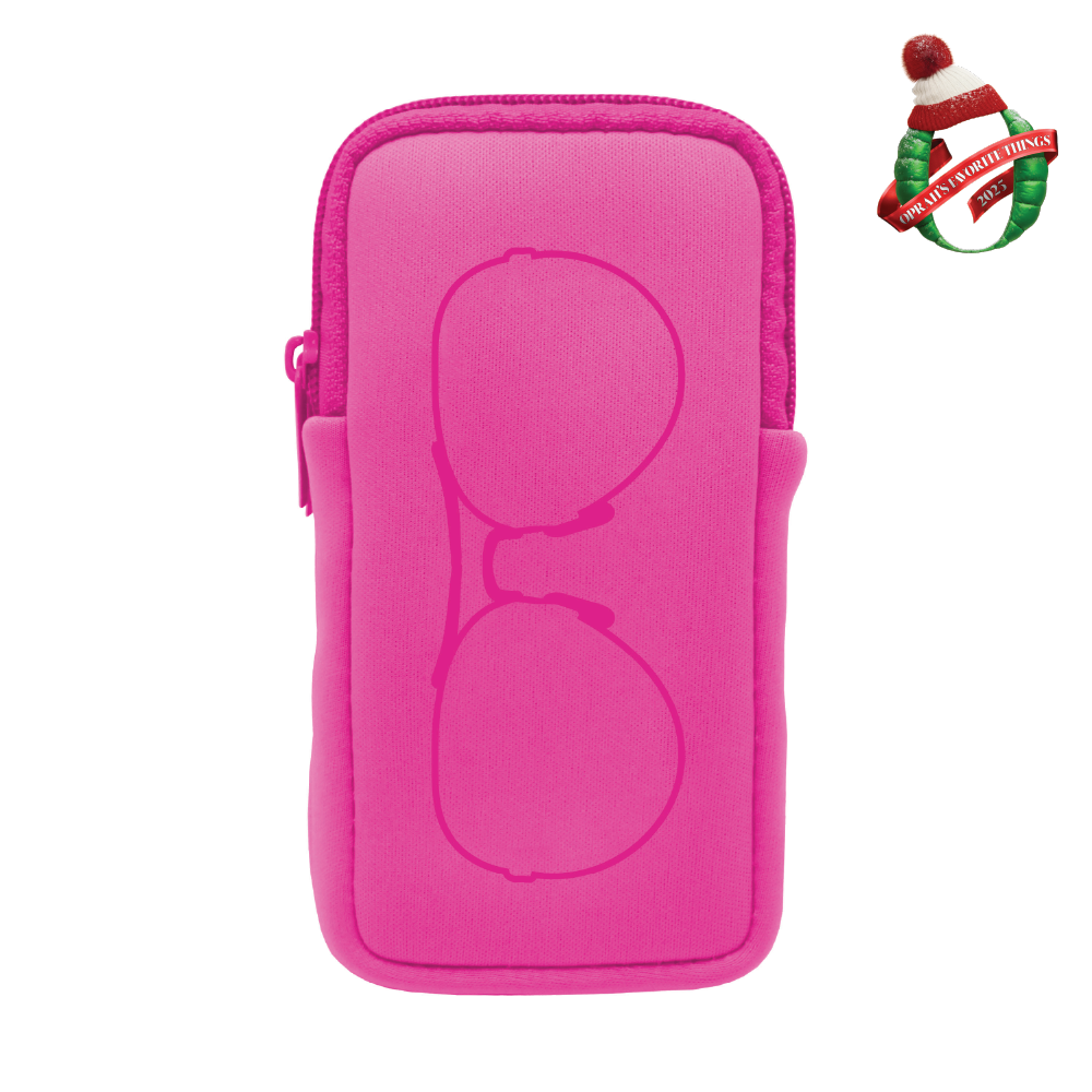 DOUBLE EYEGLASS CASE - PINK