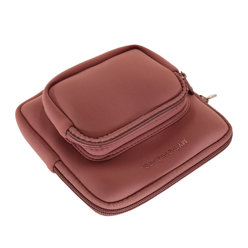 SQUARE ORGANIZING POUCH  - EVERLEIGH DESERT ROSE