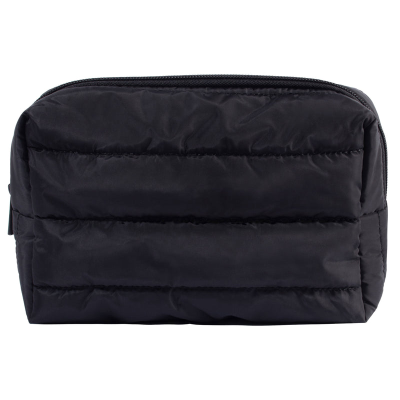 COSMETIC POUCH - RECYCLED COLLECTION BLACK