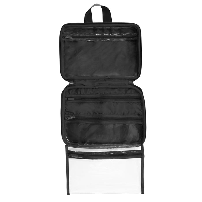 HANGING TOILETRY CASE - EVERLEIGH ONYX