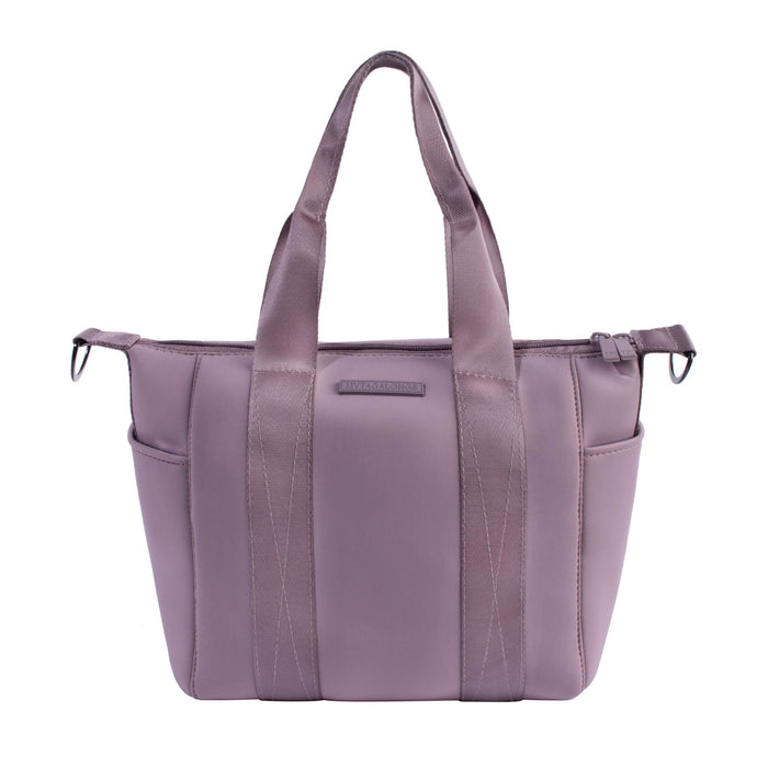 MINI COMMUTER NEOPRENE TOTE BAG - EVERLEIGH DUSTY LILAC