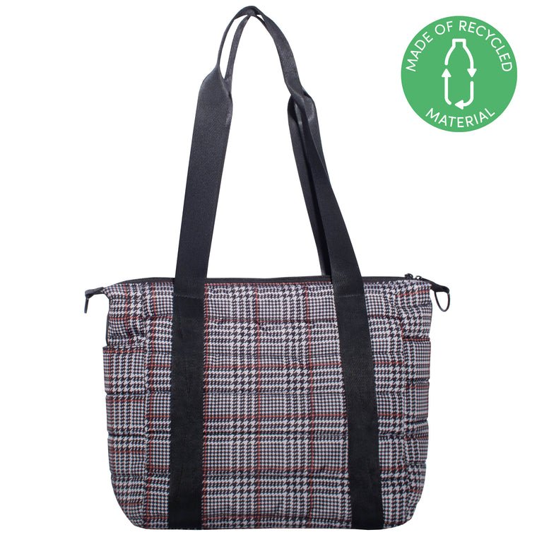 COMMUTER TOTE BAG - RECYCLED COLLECTION HARPER TWEED