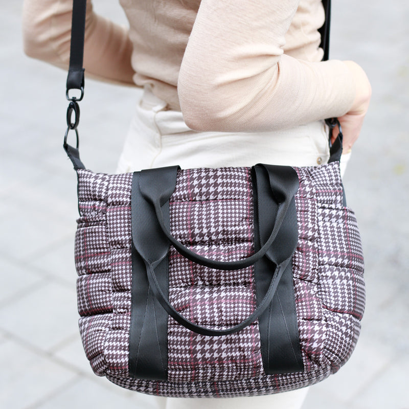 MINI COMMUTER TOTE BAG - RECYCLED COLLECTION HARPER TWEED