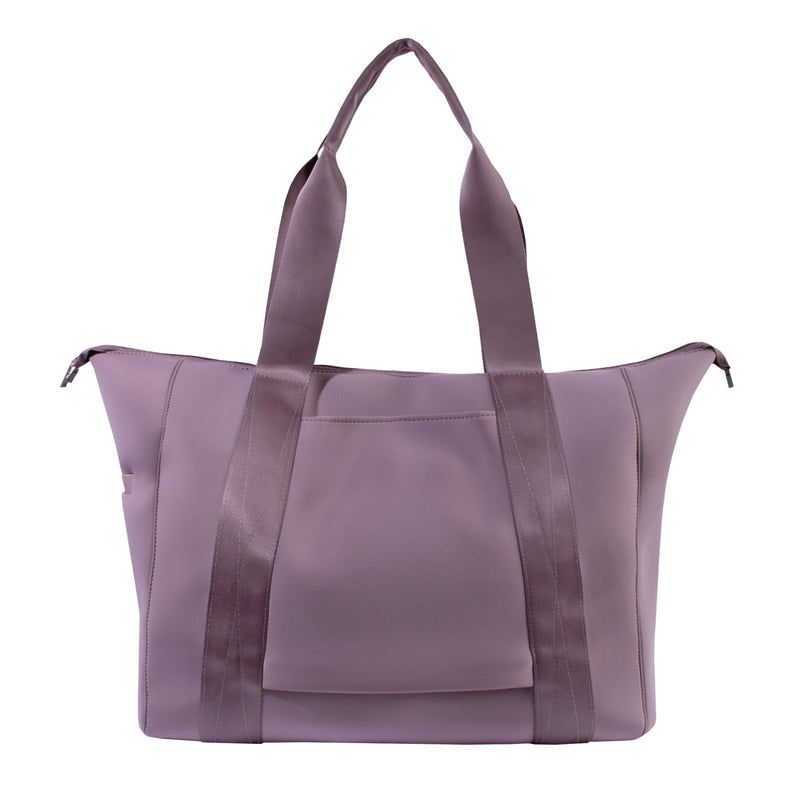 WEEKENDER NEOPRENE TOTE BAG - EVERLEIGH DUSTY LILAC