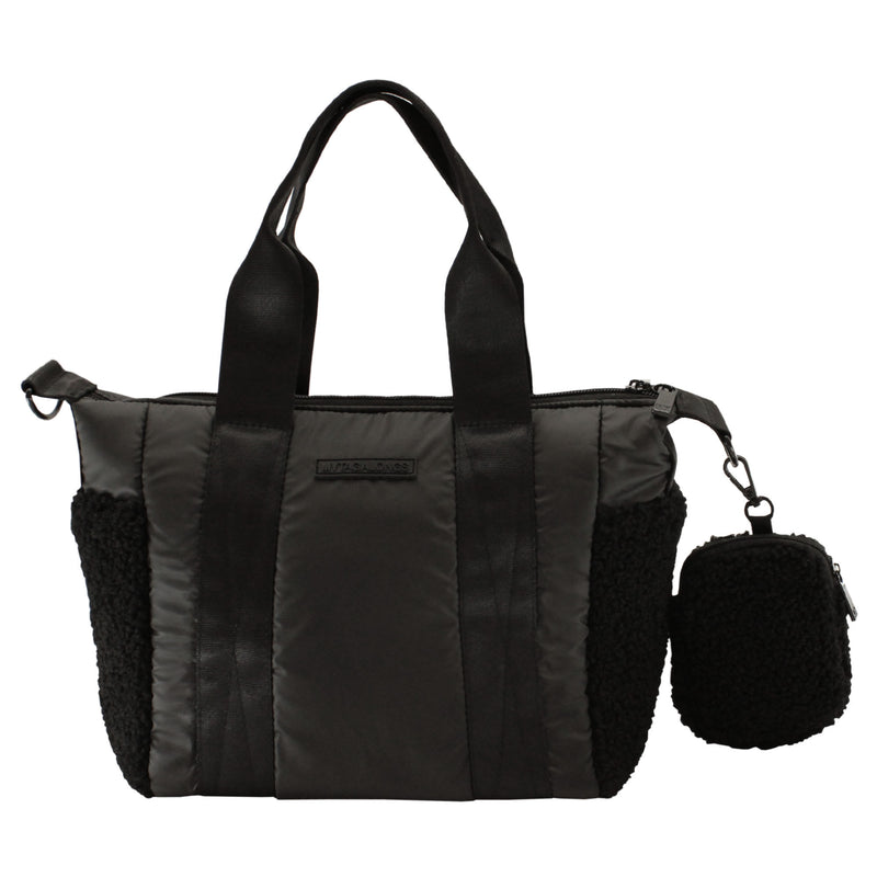 MINI COMMUTER TOTE BAG - ASPEN BLACK