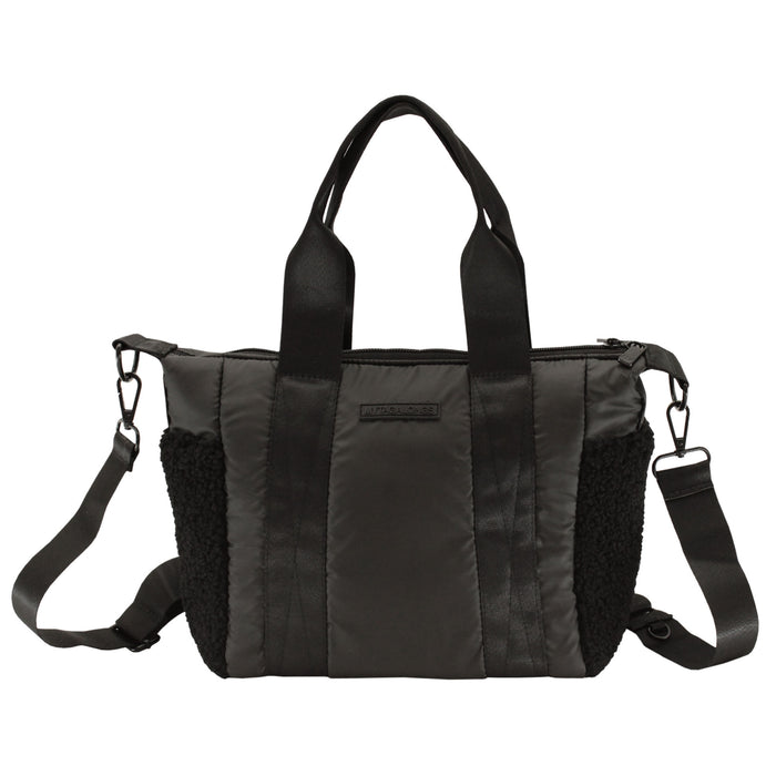 MINI COMMUTER TOTE BAG - ASPEN BLACK