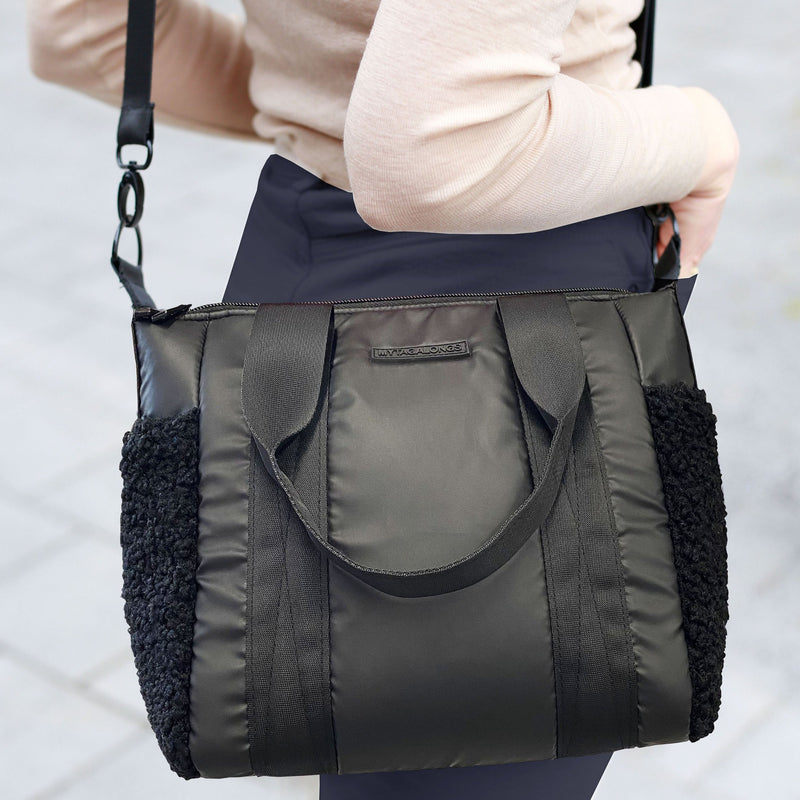 MINI COMMUTER TOTE BAG - ASPEN BLACK