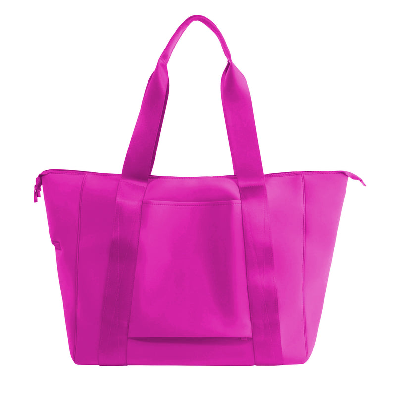 Berry stylish weekender tote bag made of neoprene