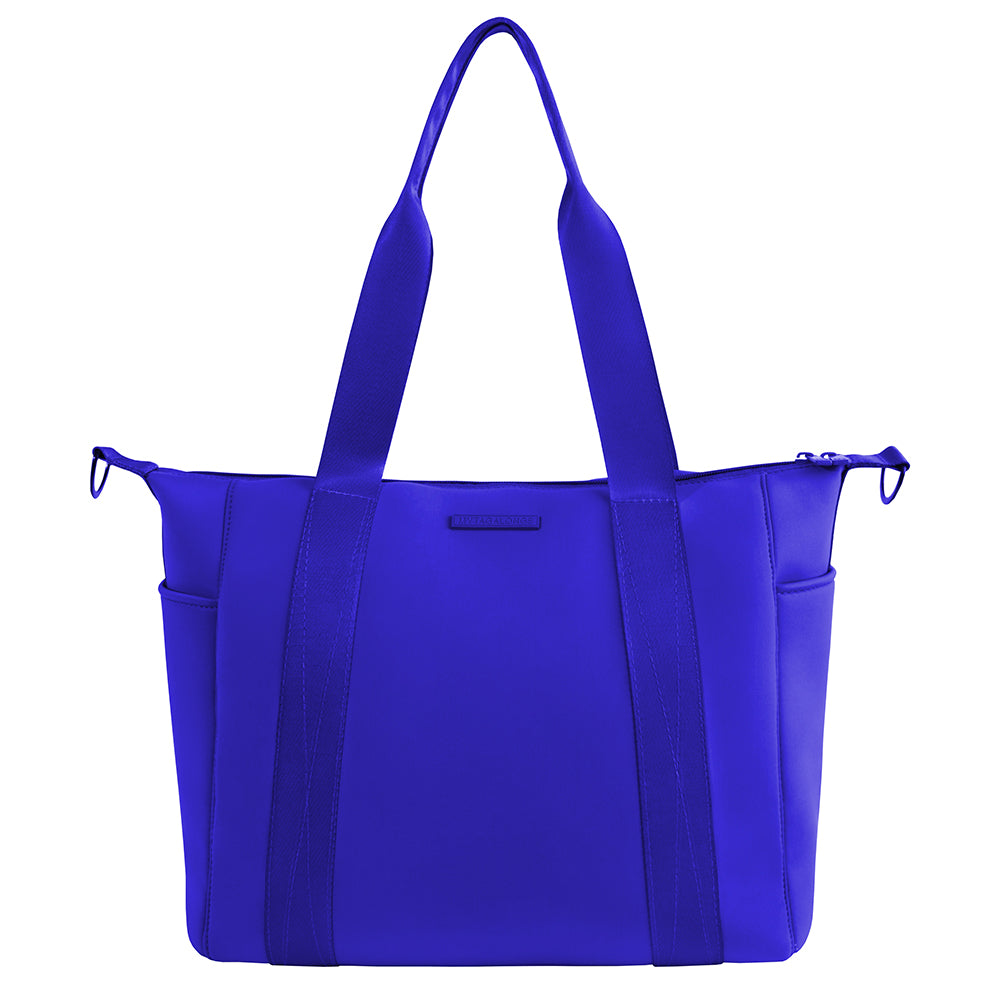Cobalt tote bag made of neoprene