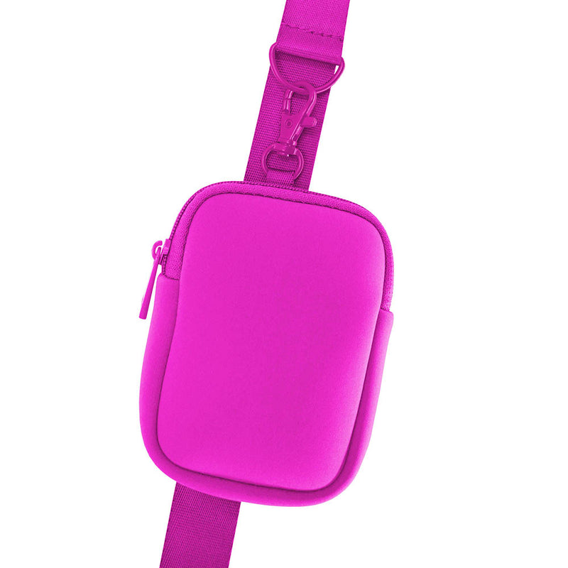 Berry mini tote bag with handles made of neoprene