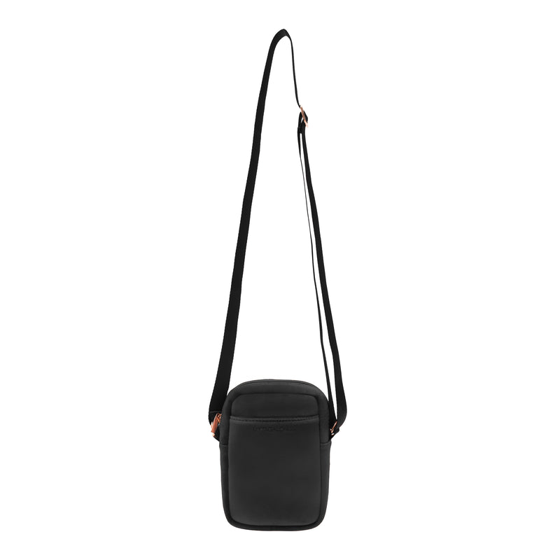 MINI CROSS BODY - VIXEN BLACK (velour finish)