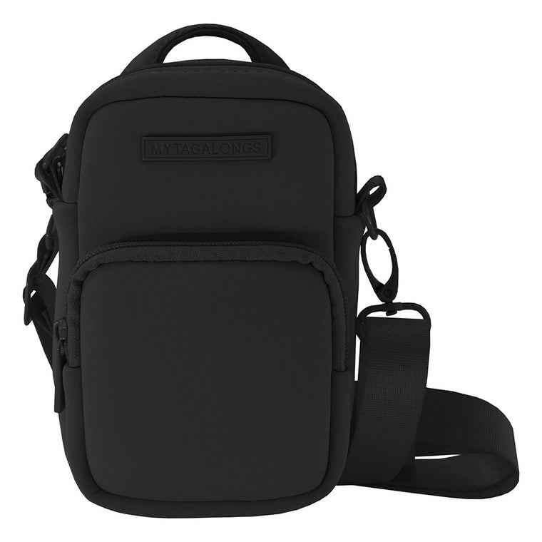 Supreme Patchwork Leather Small Shoulder Bag Black