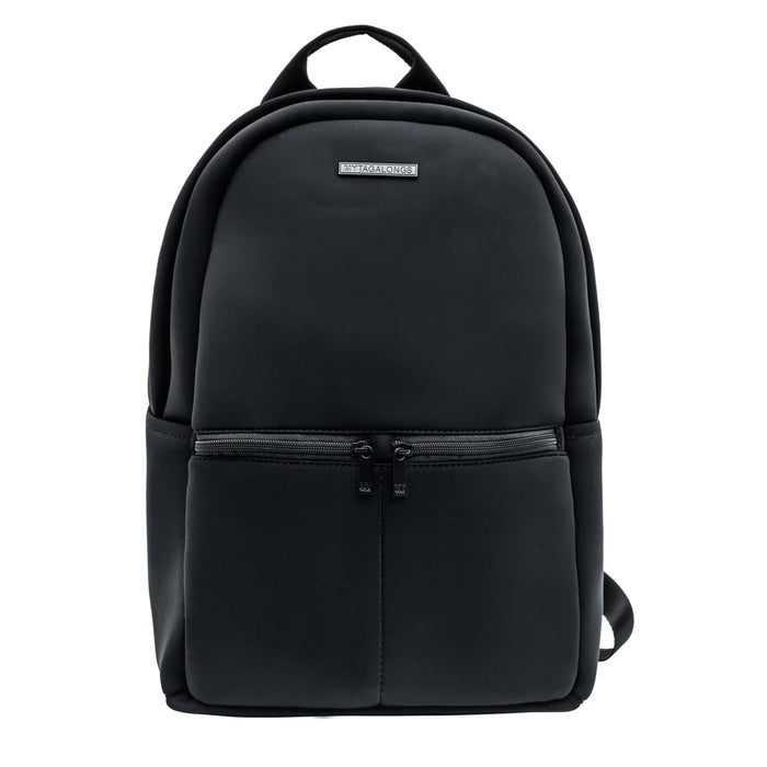 Black backpack made of Neoprene
