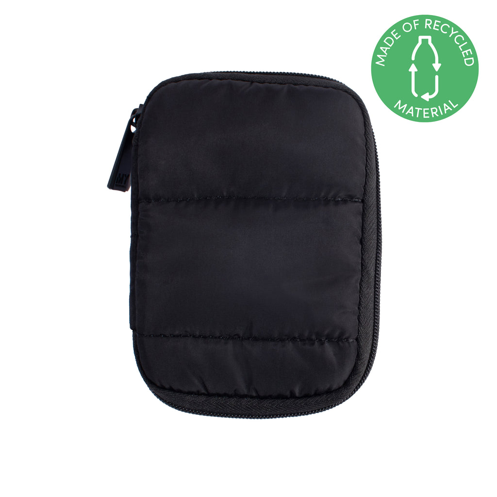 EAR BUD CASE - RECYCLED COLLECTION BLACK