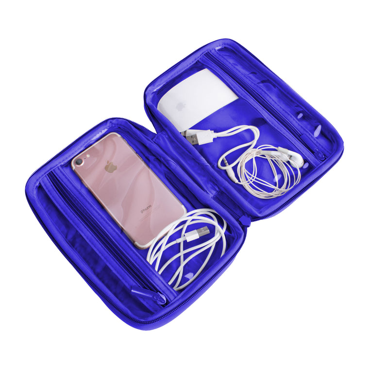 Cobalt cord and charger organizer